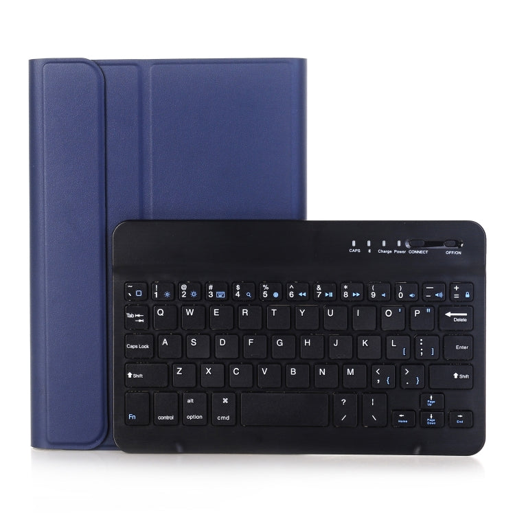 A290 For Galaxy Tab A 8.0 T290 / T295 (2019) Detachable Bluetooth Keyboard Leather Tablet Case with Stand Function(Blue) - Samsung Keyboard by buy2fix | Online Shopping UK | buy2fix