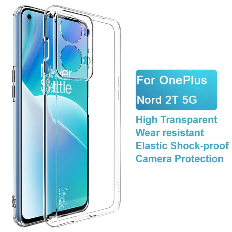For OnePlus Nord 2T 5G IMAK UX-5 Series Shockproof TPU Phone Case(Transparent) - OnePlus Cases by imak | Online Shopping UK | buy2fix