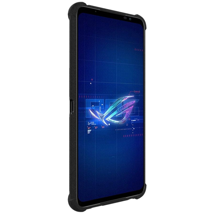 For Asus ROG Phone 6 IMAK All-inclusive Shockproof Airbag TPU Case (Matte Black) - ASUS Cases by imak | Online Shopping UK | buy2fix