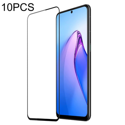 10 PCS For OPPO Reno8 Pro DUX DUCIS 0.33mm 9H Medium Alumina Tempered Glass Film - OPPO Tempered Glass by DUX DUCIS | Online Shopping UK | buy2fix