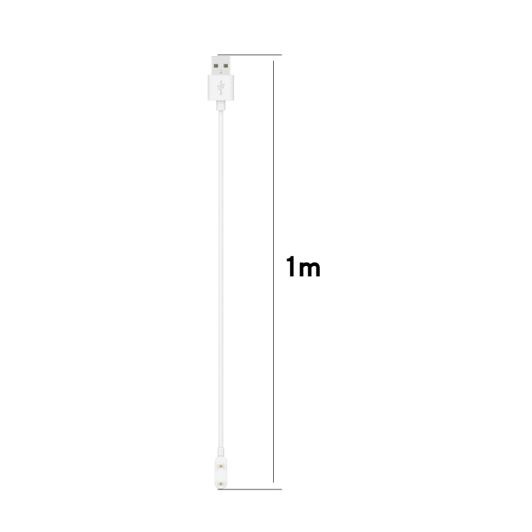 For OPPO Band 2 Smart Watch Charging Cable, Length:1m(White) -  by buy2fix | Online Shopping UK | buy2fix