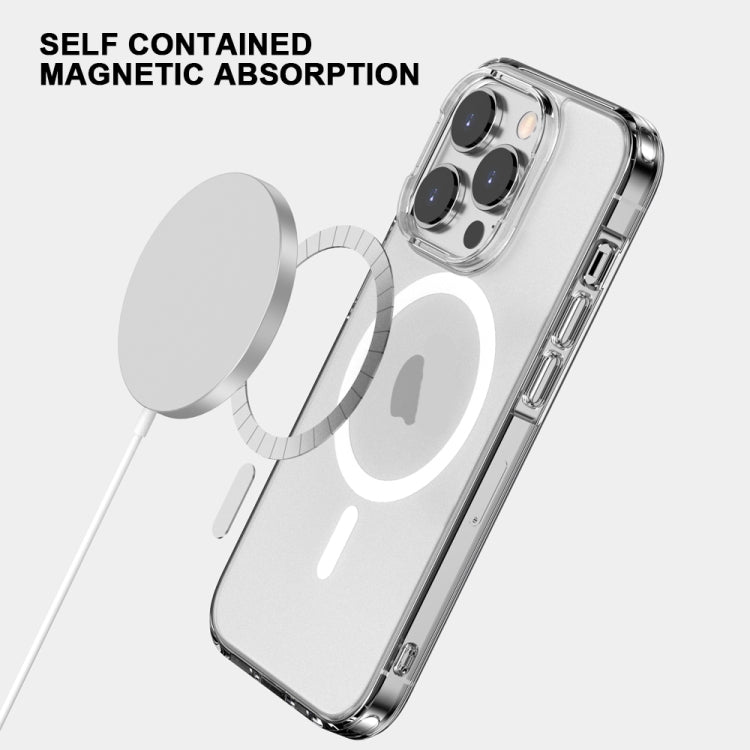 For iPhone 14 Phantom TPU + PC Magsafe Phone Case(Transparent) - iPhone 14 Cases by buy2fix | Online Shopping UK | buy2fix