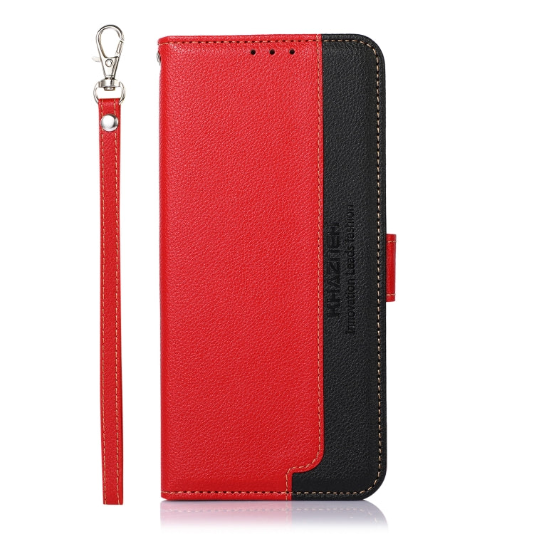 For Xiaomi Redmi K70 5G / K70 Pro 5G KHAZNEH Litchi Texture Leather RFID Phone Case(Red) - K70 Cases by buy2fix | Online Shopping UK | buy2fix