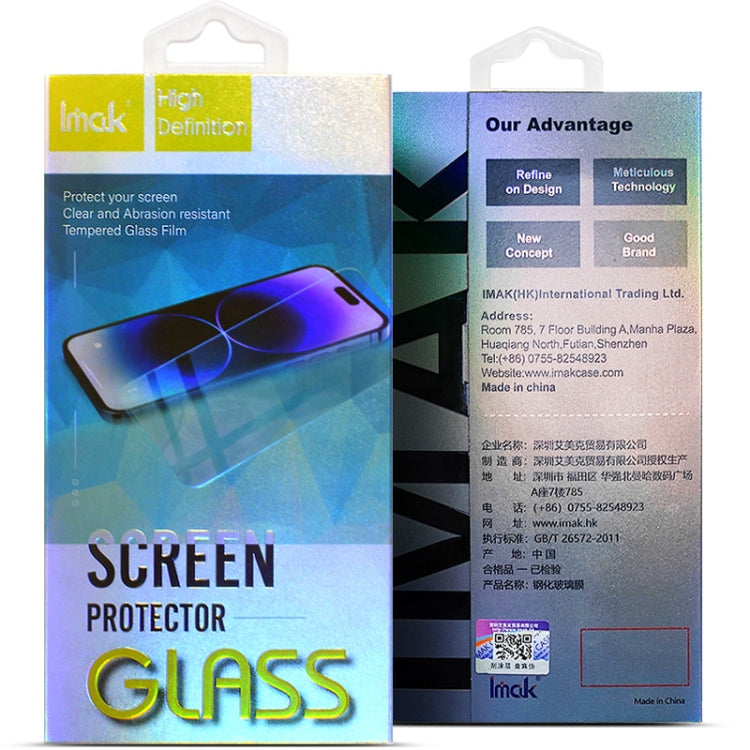For OPPO A58 5G IMAK H Series Tempered Glass Film - OPPO Tempered Glass by imak | Online Shopping UK | buy2fix