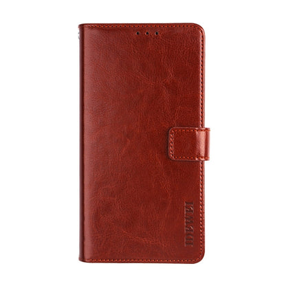 For Doogee X70 idewei  Crazy Horse Texture Horizontal Flip Leather Case with Holder & Card Slots & Wallet(Brown) - More Brand by idewei | Online Shopping UK | buy2fix