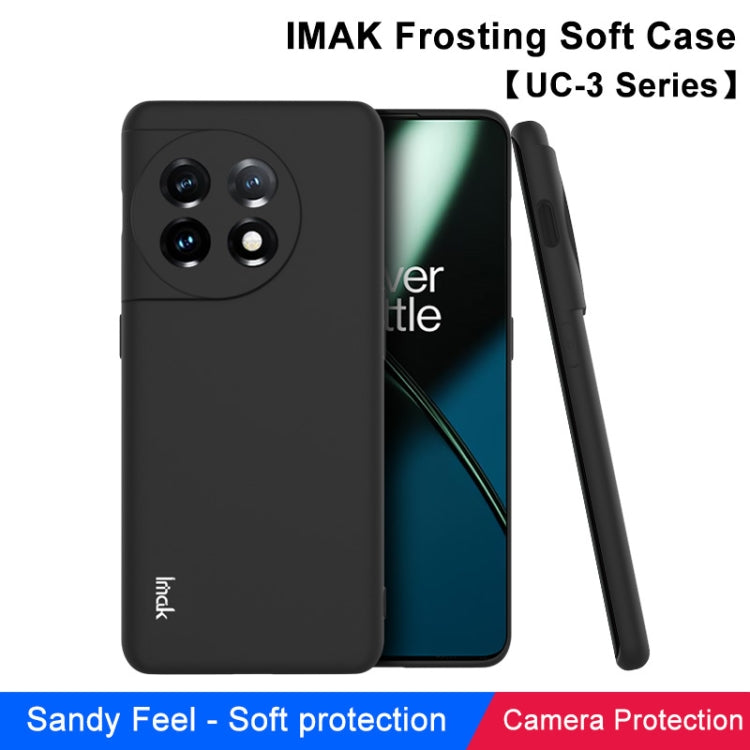 For OnePlus 11 5G IMAK UC-3 Series Shockproof Frosted TPU Protective Phone Case - OnePlus Cases by imak | Online Shopping UK | buy2fix