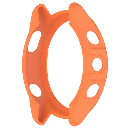 For Garmin Forerunner 265 Armor Hollow Watch Protective Case(Orange) - Watch Cases by buy2fix | Online Shopping UK | buy2fix