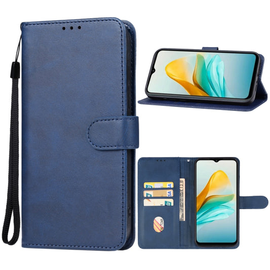 For ZTE Blade A53 Leather Phone Case(Blue) - ZTE Cases by buy2fix | Online Shopping UK | buy2fix