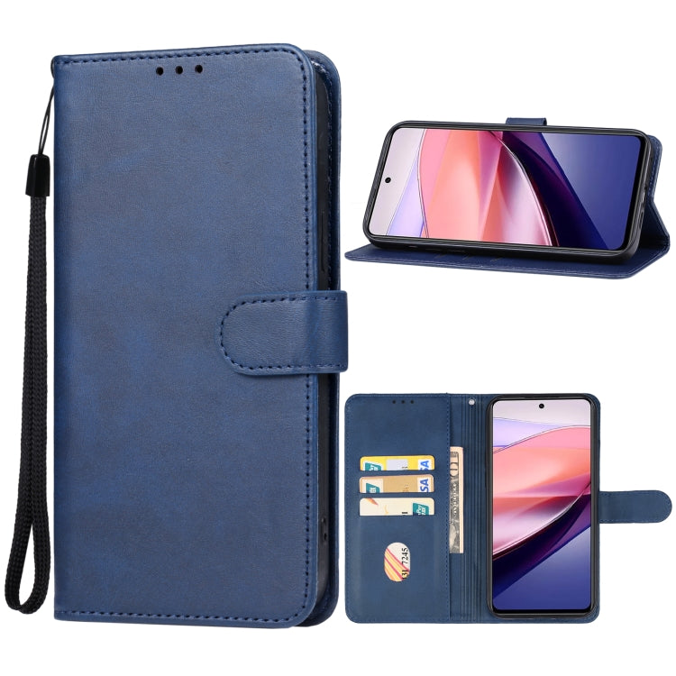 For ZTE nubia Focus Leather Phone Case(Blue) - ZTE Cases by buy2fix | Online Shopping UK | buy2fix