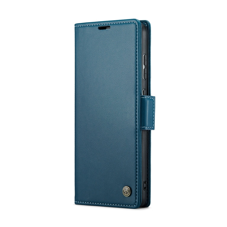 For Samsung Galaxy A55 CaseMe 023 Butterfly Buckle Litchi Texture RFID Anti-theft Leather Phone Case(Blue) - Galaxy Phone Cases by CaseMe | Online Shopping UK | buy2fix