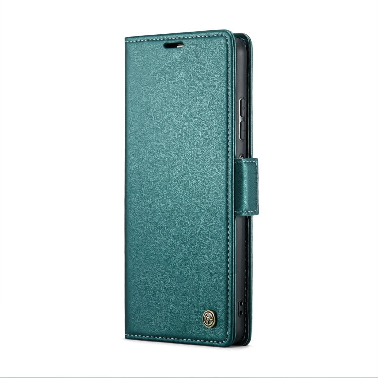 For Xiaomi Redmi Note 12 4G Global CaseMe 023 Butterfly Buckle Litchi Texture RFID Anti-theft Leather Phone Case(Pearly Blue) - Xiaomi Cases by CaseMe | Online Shopping UK | buy2fix