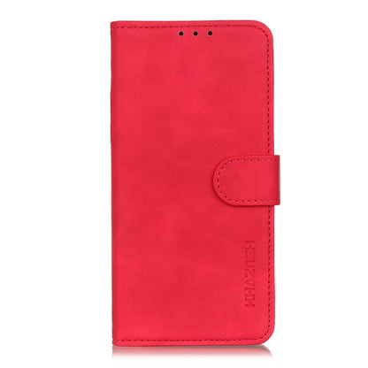 For Xiaomi 14 Ultra KHAZNEH Retro Texture Flip Leather Phone Case(Red) - 14 Ultra Cases by buy2fix | Online Shopping UK | buy2fix
