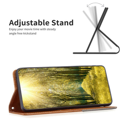 For Xiaomi Redmi Note 13 Pro+ 5G Rhombus Texture Magnetic Leather Phone Case(Yellow) - Xiaomi Cases by buy2fix | Online Shopping UK | buy2fix