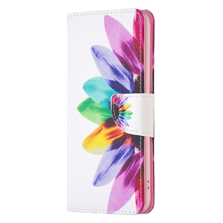 For Xiaomi Redmi K70 / K70 Pro Colored Drawing Pattern Leather Phone Case(Sun Flower) - K70 Pro Cases by buy2fix | Online Shopping UK | buy2fix