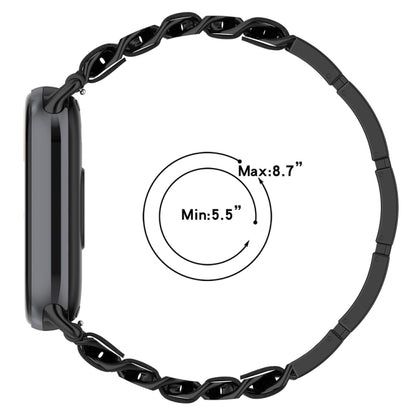 For Xiaomi Mi Band 8 Bracelet Replacement Watch Band(Black) - Watch Bands by buy2fix | Online Shopping UK | buy2fix