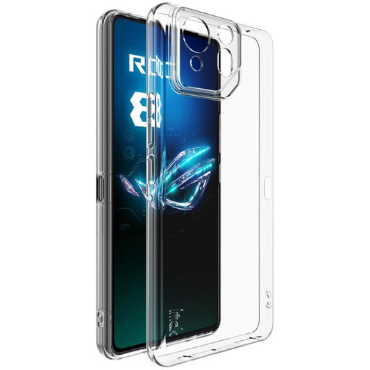 For Asus ROG Phone 8 / Phone 8 Pro IMAK UX-5 Series Transparent Shockproof TPU Protective Phone Case - ASUS Cases by imak | Online Shopping UK | buy2fix