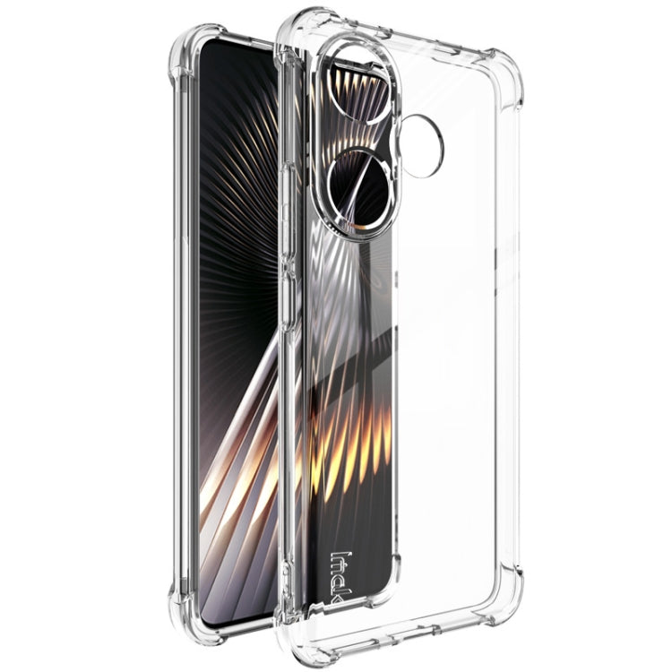 For Xiaomi Redmi Turbo 3 5G imak Shockproof Airbag TPU Phone Case(Transparent) - Xiaomi Cases by imak | Online Shopping UK | buy2fix