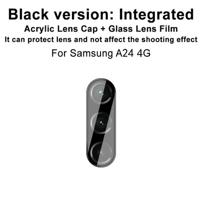For Samsung Galaxy A24 4G imak High Definition Integrated Glass Lens Film Black Version - For Samsung by imak | Online Shopping UK | buy2fix