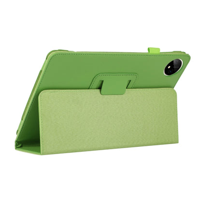 For Huawei MatePad Pro 11 2024 Litchi Texture Leather Tablet Case with Holder(Green) - Huawei by buy2fix | Online Shopping UK | buy2fix