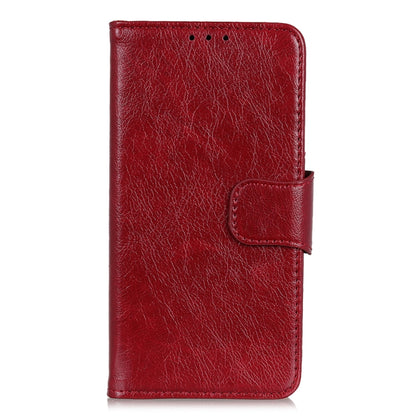 For iPhone 16 Pro Max Nappa Texture Leather Case(Red) - iPhone 16 Pro Max Cases by buy2fix | Online Shopping UK | buy2fix