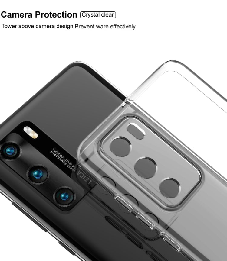 For Huawei P40 IMAK Wing II Wear-resisting Crystal Protective Case - Huawei Cases by imak | Online Shopping UK | buy2fix