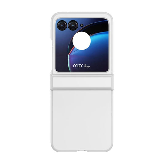 For Motorola Razr 40 Ultra / Razr 2023 3 in 1 Skin Feel PC Phone Case(White) - Motorola Cases by buy2fix | Online Shopping UK | buy2fix