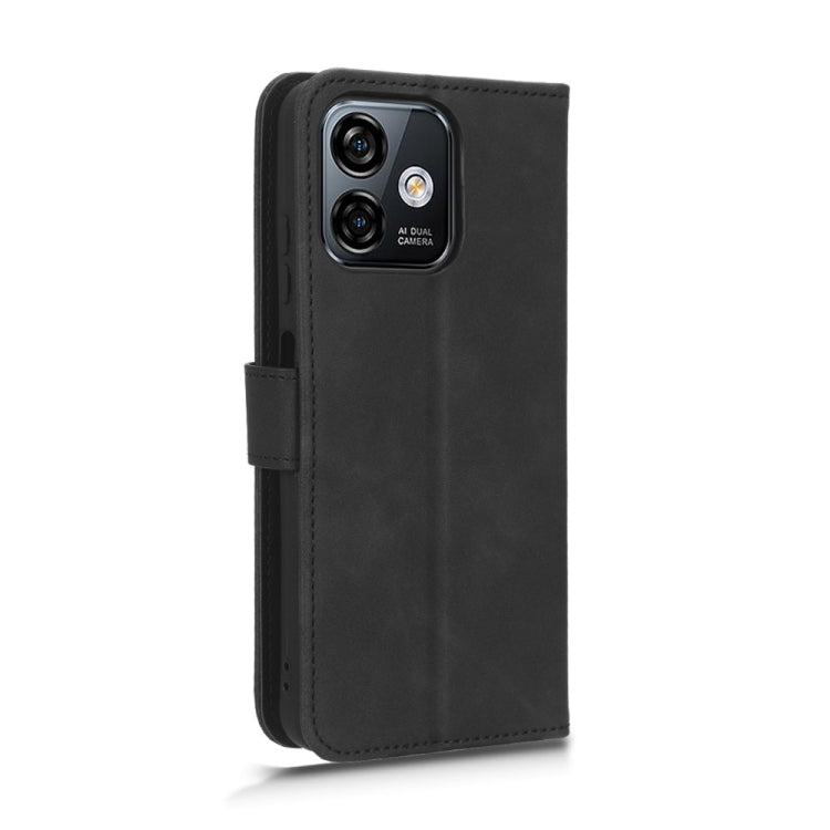 For Ulefone Note 16 Pro Skin Feel Magnetic Flip Leather Phone Case(Black) - Ulefone Cases by buy2fix | Online Shopping UK | buy2fix