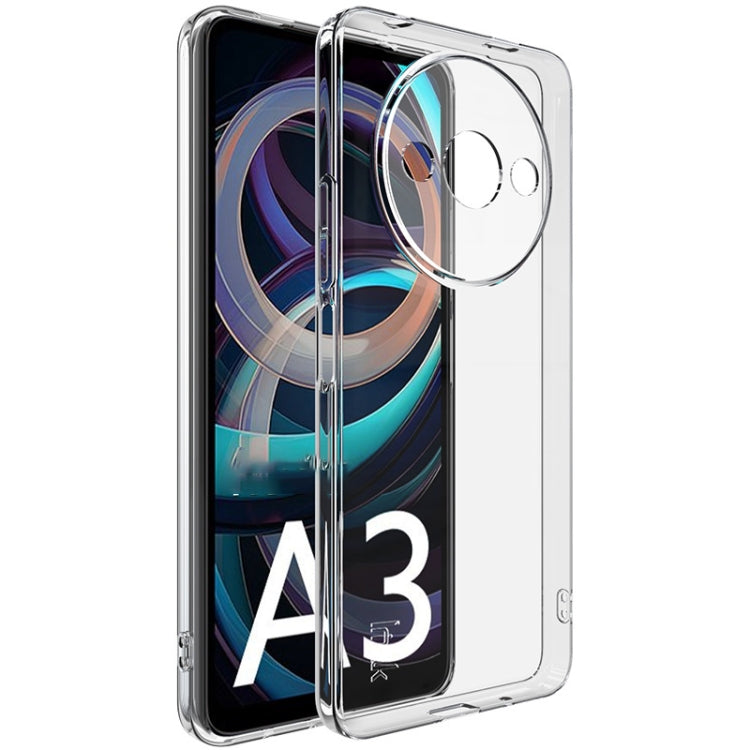 For Xiaomi Redmi A3 4G imak UX-5 Series Transparent Shockproof TPU Protective Case(Transparent) - Xiaomi Cases by imak | Online Shopping UK | buy2fix