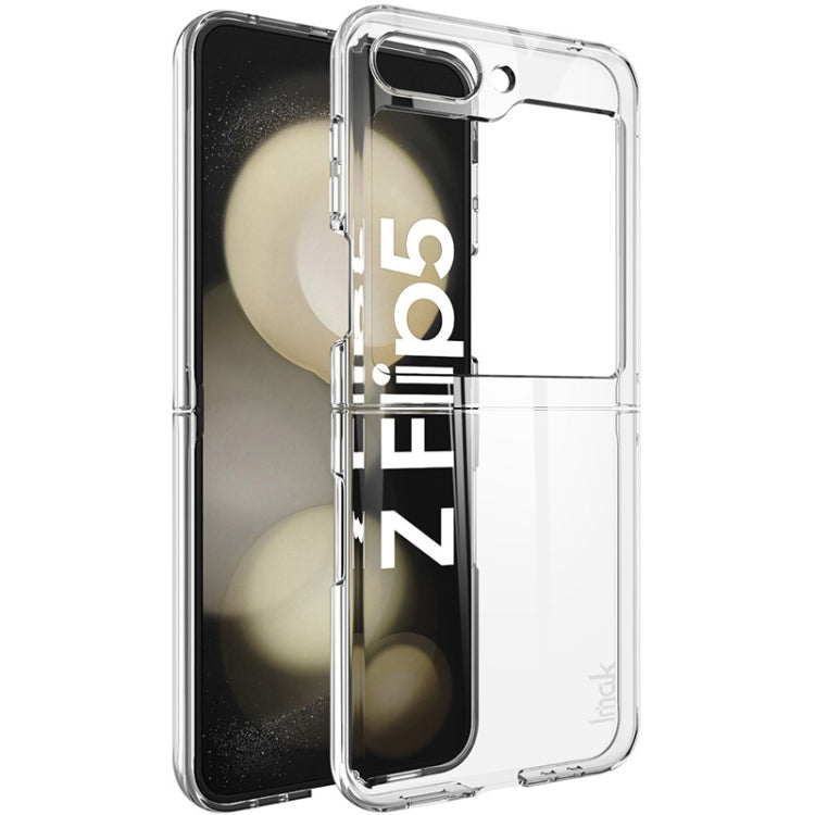 For Samsung Galaxy Z Flip5 5G imak Wing II Pro Series Wear-resisting Crystal Phone Case(Transparent) - Galaxy Z Flip5 Cases by imak | Online Shopping UK | buy2fix