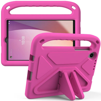 For Lenovo Tab M8 4th / 3th / 2th Gen Handle Portable EVA Shockproof Tablet Case(Rose Red) - Lenovo by buy2fix | Online Shopping UK | buy2fix