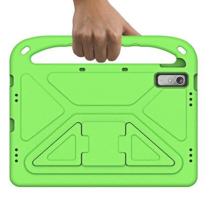 For Lenovo Pad Pro 2021 TB-J716F Handle Portable EVA Shockproof Tablet Case(Green) - Lenovo by buy2fix | Online Shopping UK | buy2fix