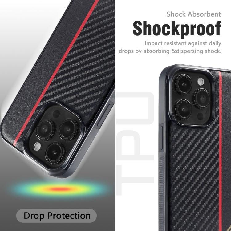 For Samsung Galaxy S21 LC.IMEEKE 3 in 1 Carbon Fiber Texture Shockproof Phone Case(Black) - Galaxy S21 5G Cases by LC.IMEEKE | Online Shopping UK | buy2fix