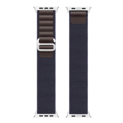 For Apple Watch SE 40mm DUX DUCIS GS Series Nylon Loop Watch Band(Indigo Blue) - Watch Bands by DUX DUCIS | Online Shopping UK | buy2fix