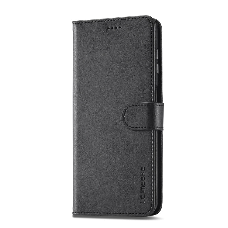 For Samsung Galaxy S23 FE 5G LC.IMEEKE Calf Texture Leather Phone Case(Black) - Galaxy S23 FE 5G Cases by LC.IMEEKE | Online Shopping UK | buy2fix