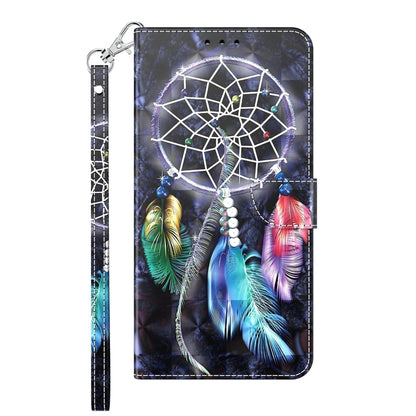 For Samsung Galaxy A05s 3D Painted Leather Phone Case(Colorful Dreamcatcher) - Galaxy Phone Cases by buy2fix | Online Shopping UK | buy2fix