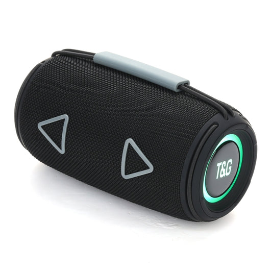 T&G TG-657 Portable Wireless 3D Stereo Subwoofer Bluetooth Speaker Support FM / LED Atmosphere Light(Black) - Desktop Speaker by T&G | Online Shopping UK | buy2fix