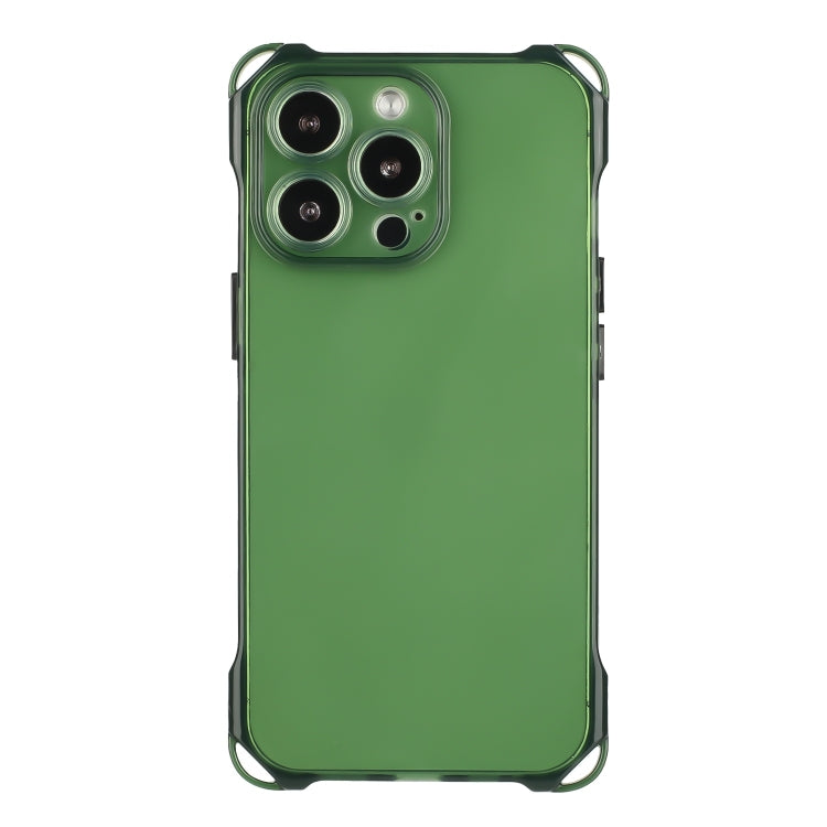 For iPhone 16 Pro Four-corner Shockproof TPU Phone Case(Green) - iPhone 16 Pro Cases by buy2fix | Online Shopping UK | buy2fix