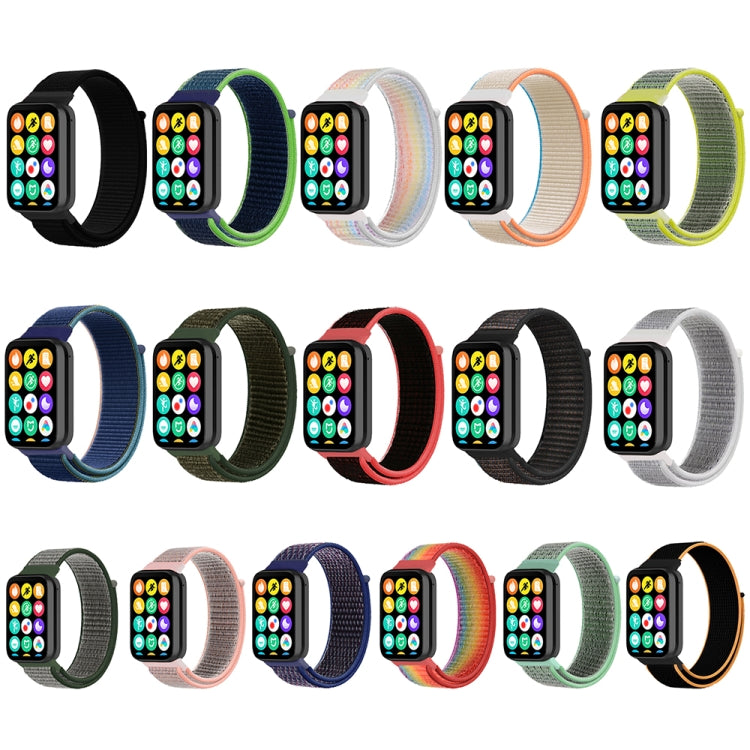 For Xiaomi Mi Band 8 Pro Nylon Loop Watch Band(Indigo Blue) - Watch Bands by buy2fix | Online Shopping UK | buy2fix