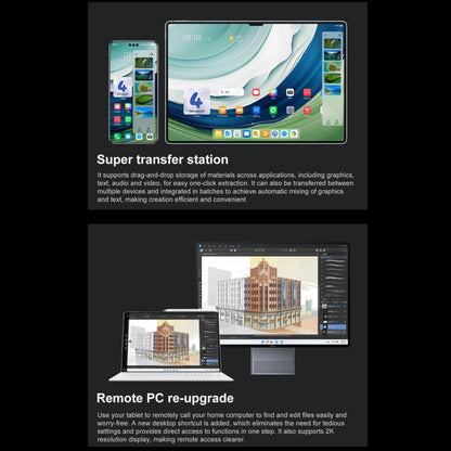 HUAWEI MatePad Pro 13.2 inch WiFi, 12GB+256GB, HarmonyOS 4 Hisilicon Kirin 9000S 12-core, Not Support Google Play(Black) - Huawei by Huawei | Online Shopping UK | buy2fix