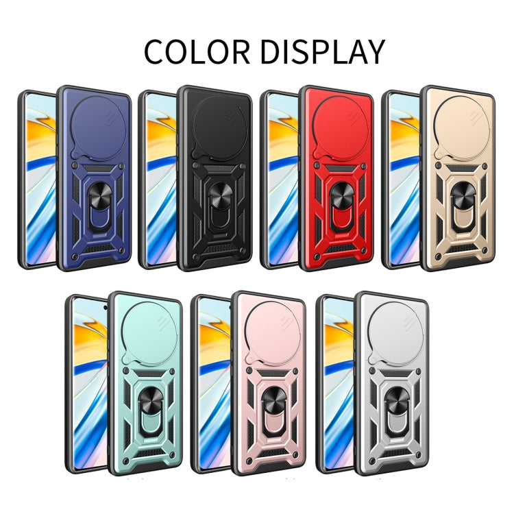 For Xiaomi Redmi A3 Sliding Camera Cover Design TPU Hybrid PC Phone Case(Black) - Xiaomi Cases by buy2fix | Online Shopping UK | buy2fix