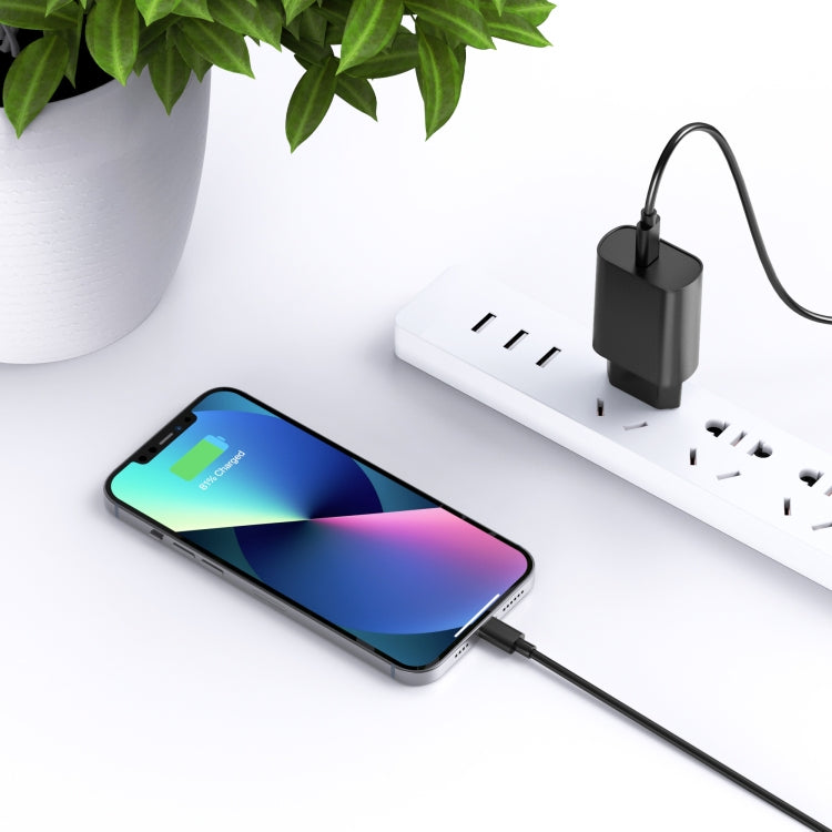 WIWU Wi-U001 Quick Series PD 20W USB-C / Type-C Single Port Travel Fast Charger, EU Plug(Black) - USB Charger by WIWU | Online Shopping UK | buy2fix