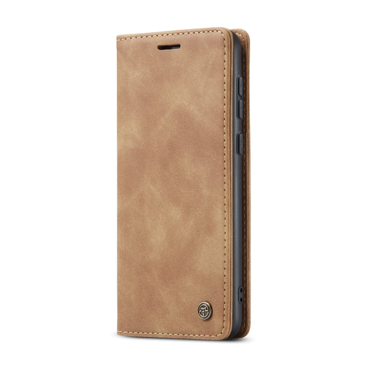 For Samsung Galaxy A55 5G CaseMe 013 Multifunctional Horizontal Flip Leather Phone Case(Brown) - Galaxy Phone Cases by CaseMe | Online Shopping UK | buy2fix
