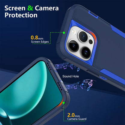 For iPhone 16 Pro 2 in 1 Magnetic PC + TPU Phone Case(Black) - iPhone 16 Pro Cases by buy2fix | Online Shopping UK | buy2fix