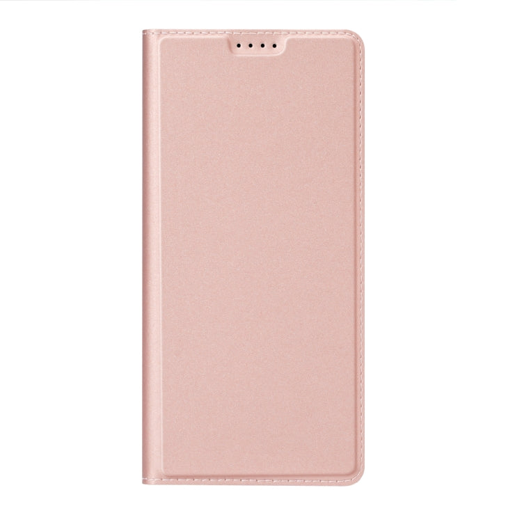 For Samsung Galaxy S24 5G DUX DUCIS Skin Pro Series Flip Leather Phone Case(Pink) - Galaxy S24 5G Cases by DUX DUCIS | Online Shopping UK | buy2fix