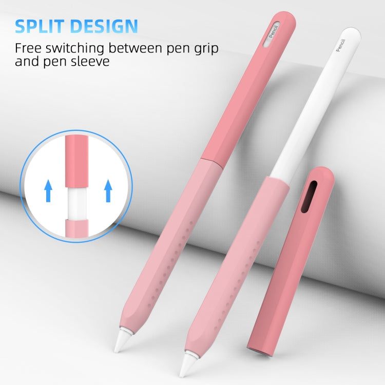 For Apple Pencil 2 / Pro DUX DUCIS Detachable Gradient Colorful Stylus Case(Gradient Pink) - Pencil Accessories by DUX DUCIS | Online Shopping UK | buy2fix