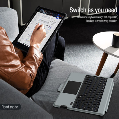 For Samsung Galaxy Tab S9 FE+ Nillkin Backlit Version Bumper Combo Keyboard Case - Samsung Keyboard by NILLKIN | Online Shopping UK | buy2fix