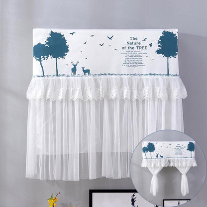 Do Not Take Dust-proof And Anti Direct Blowing Simple Wind Hanging Machine Air Conditioner Moon Cover, Size:Width 86 × Thickness 20 × Height 90cm(Shadow Of The Trees) - Dust Covers by buy2fix | Online Shopping UK | buy2fix