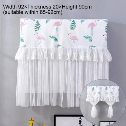 Do Not Take Dust-proof And Anti Direct Blowing Simple Wind Hanging Machine Air Conditioner Moon Cover, Size:Width 98 × Thickness 20 × Height 90cm(Flamingo) - Dust Covers by buy2fix | Online Shopping UK | buy2fix