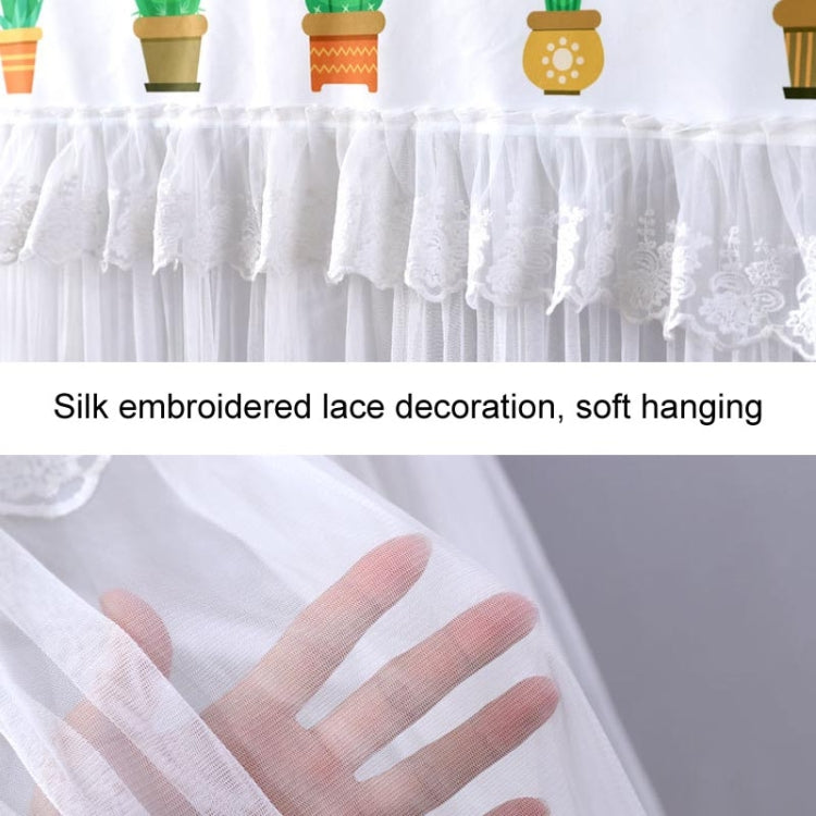 Do Not Take Dust-proof And Anti Direct Blowing Simple Wind Hanging Machine Air Conditioner Moon Cover, Size:Width 98 × Thickness 20 × Height 90cm(Striped Flamingo) - Dust Covers by buy2fix | Online Shopping UK | buy2fix