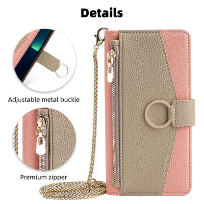 For Xiaomi Redmi K60 Ultra Crossbody Litchi Texture Leather Phone Case(Pink) - Redmi K60 Ultra Cases by buy2fix | Online Shopping UK | buy2fix